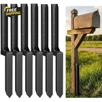 Fence Post Repair Kit, 6-PACK Heavy Duty Steel Anchor Stakes. Fixed Price $93.21.