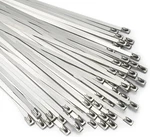Metal Zip Ties 11.8 Inch 100PCS 304 Stainless Steel Heavy Silver. Fixed Price $14.76.