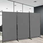 102X71 Inch Room Divider 3 Panel Privacy Screens Home Office Folding Steel. Fixed Price $33.95.