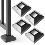 Ajovw 4PCS (1.5" POST/4" Base) Aluminum POST1.5"-BASE4", Black. Fixed Price $63.61.