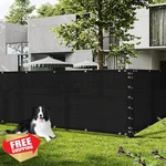 Sekkvy Black Privacy Screen 3' X 16.4' Fence Mesh Shade Net. Fixed Price $34.99.