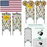 Amagabeli Garden Trellis For Climbing Plants 47 X 16 Rustproof Black Iron. Fixed Price $72.98.