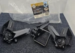 (3 Pieces) Nuvo Iron BUS01RTXB Legacy Universal Swivel Brackets For Fence Panels. Fixed Price $15.11.