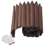 Garden Edging Border Wooden Fence Decorative Landscape Edg.... Fixed Price $50.58.