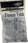Yard Link Fence Ties 6 1/2" Inch Long 100 Pieces Caps, Clips And Connectors 33. Fixed Price $11.96.
