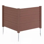 Costway 2/4 Pack 48" X 38" Air Conditioner Fence Screen Panel Kit With. Fixed Price $171.14.