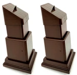 2 - Trex Transcend Adjustable Footblock Vintage Lantern New Item # Vlftblkpc. Fixed Price $14.99.