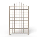 Dura-trel Winchester 57 X 95 Pvc Vinyl Outdoor Garden Patio Trellis, Mocha. Fixed Price $132.99.