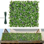 Expandable Fence Privacy Screen, 25.5 122 In Artificial Plant Wall, Rea. Fixed Price $74.07.