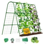 Cucumber Trellis For Raised Bed, U-shape Metal Garden Climbing Plant. Fixed Price $29.95.
