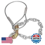 Feroca Fence Post Remover Tool Galvanized Cable Chain - Works Jack/lever. Fixed Price $54.23.