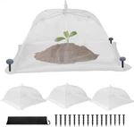 4 Pack Plant Protectors Mesh Cover Vegetables 17 Inch Umbrella Net. Fixed Price $11.99.