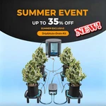 Mars Hydro 50L Foldable Drip&auto-drain Kit: 4 Trays Pump Grow Bags For 8 Plants. Fixed Price $135.99.