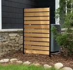 5FT H X 3.2FT (1 Panel) No Dig Enclo Concord Cedar Wood Privacy Screen, Gre.... Fixed Price $199.00.
