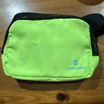 Utopia Of The Seas Hip Bag Fanny Pack Neon Green With Blue Accent. Fixed Price $20.00.