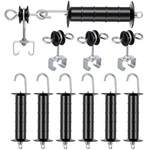 Electric Fence Gate Handle With Spring & Post Insulators Anchors Set. Fixed Price $50.38.