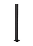 Peak 42 In. H Aluminum Stair Mid Post Kit Matte Black For Cable Deck Railing. Fixed Price $70.00.