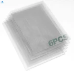6PCS Chayufun 304 Stainless Steel Wire Screen, 1MM Hole 20 Mesh, Silver. Fixed Price $10.66.