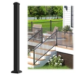 2.56 In. X 39 Porch And Deck Railing Post With Screws, Aluminum. Fixed Price $104.80.