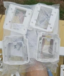 Veranda T-rail Vinyl Level Bracket Kit Poly Composite Railings 2-TOP 2-BOTTOM. Fixed Price $9.99.