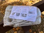 The Wedge Downspout Gutter Guard New Sealed 4 Pack Gaim Engineering Made Usa. Fixed Price $19.95.
