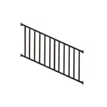 Weatherables Stair Railing Kit 36" 72" Textured Aluminum Black. Fixed Price $208.89.