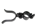 Black Pressed Steel Gate Fork Latches -lockable Chain Link. Fixed Price $12.99.