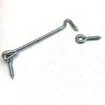 Hindley W40-6 Zinc Plated Screw-in Gate Latch Safety Lock Hook And Eye 6". Fixed Price $8.99.