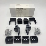 Barrette Outdoor Living Aluminum Rail Stair Bracket Kit, Matte Black 73043069. Fixed Price $45.00.