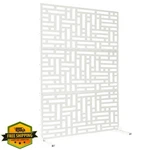 Oakland Living 6 Ft. X 4 White Freestanding Metal Privacy Screen Room Div.... Fixed Price $199.99.