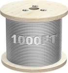 1000FT 3/16" 304 Stainless Steel Decking Railing Cable 7X19 Strand Construction. Fixed Price $252.00.