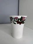 Portmeirion Botanic Garden Vase Butterfly Floral England Ceramic Planter. Fixed Price $21.25.