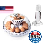 12 Egg Automatic Incubator For Beginners, Turn, Consistent Humidity. Fixed Price $59.20.