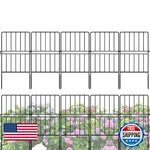 Shoplala Decorative Outdoor Garden Fence 20 Panels 12INL X 24INH Animal Barrier. Fixed Price $82.82.